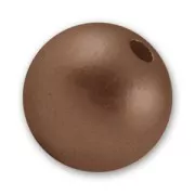 Perles acryliques 16 mm Brun x6