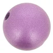 Perles acryliques 10 mm Dark Fuchsia x10