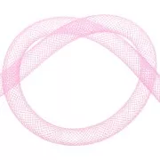 Résille tubulaire 8 mm Rose x2 m