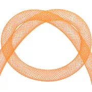 Résille tubulaire  8 mm Orange x2 m