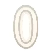 Moule silicone pour réaliser le chiffre 0 en résine 40x21 mm x1