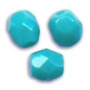 Facettes 2 mm véritable (True 2) - Opaque Turquoise x50
