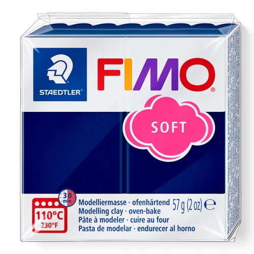 Pâte Fimo Soft 57gr Bleu Windsor (n°35)