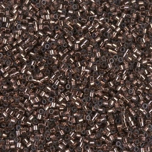 Miyuki Delica 15/0 DBS0184 - Silver Lined Dark Taupe x5g