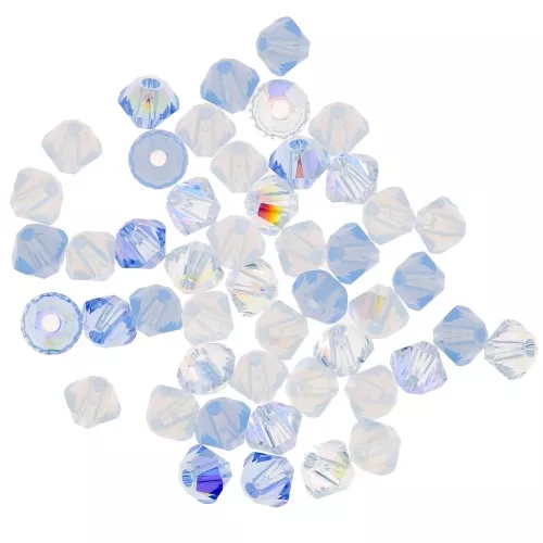 Mix de Toupies en cristal PureCrystal 5328 3 mm Hiver x50