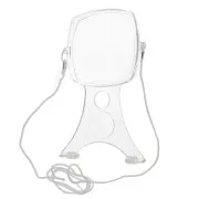 Loupe carrée mains libres - Transparente x1