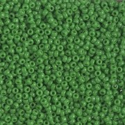 Rocaille Miyuki 11/0 411 - Opaque Green x100g