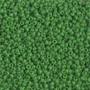 Rocaille Miyuki 11/0 411 - Opaque Green x100g