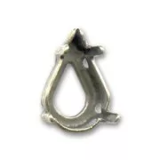 Serti griffe pour cabochon PureCrystal 4300/4328 10x6 mm - Bronze x1