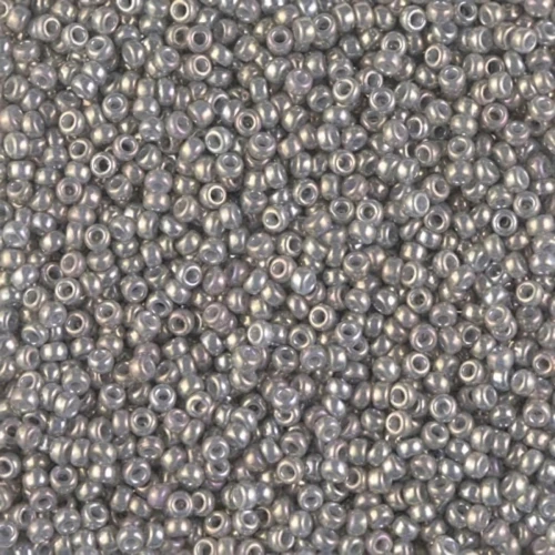 Rocaille Miyuki 11/0 1865 - Opaque Smoke Gray Luster x8g