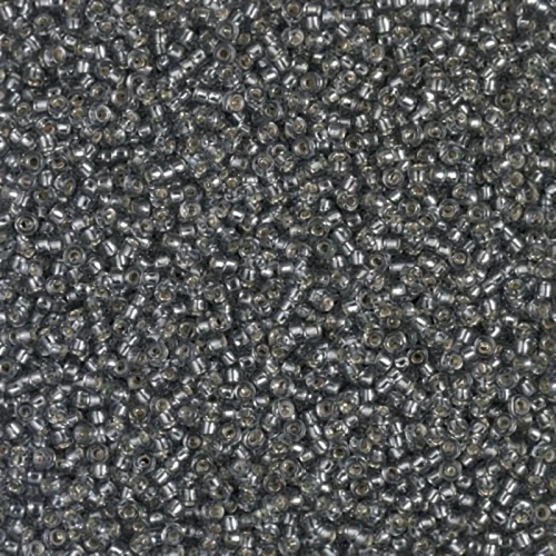 Rocaille Miyuki 15/0 21 - Silver Lined Gray x8g
