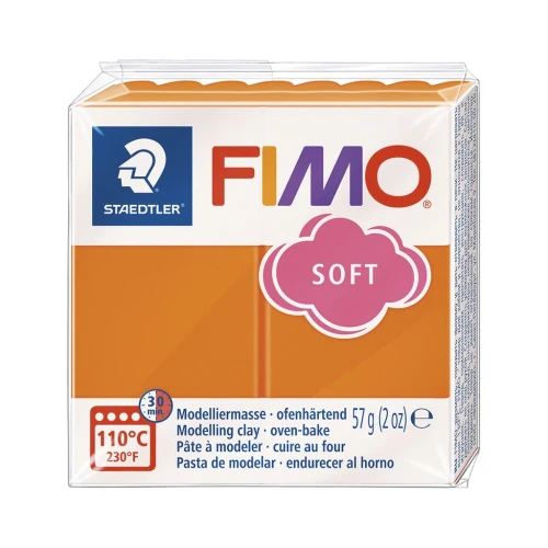 Pâte Fimo Soft 57gr Mandarine (n°42)