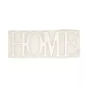 Moule silicone pour réaliser HOME en résine 8x20.5 cm x1