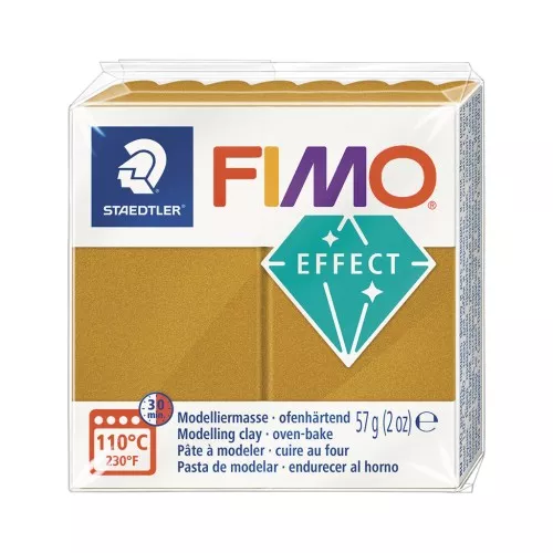 Pâte Fimo Effect 57gr Or métallisé (n°11)