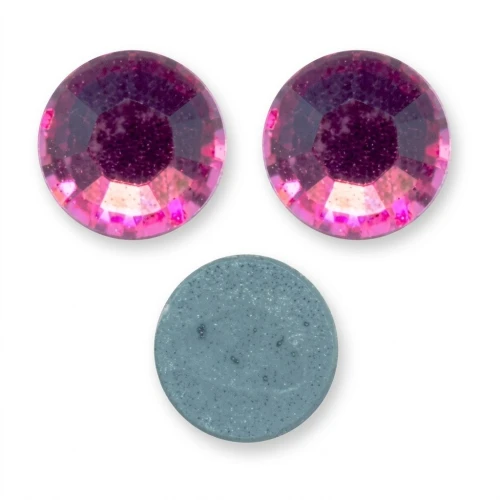 Strass à coller en cristal PureCrystal 2,6 mm Rose x36