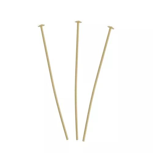 Clous tête plate 19x0.35 mm - Gold filled (or laminé)  x10
