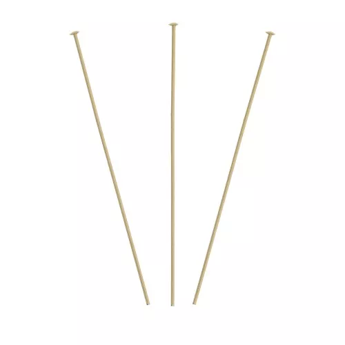 Clous tête plate 31x0.35 mm - Gold filled (or laminé) x10