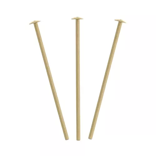 Clous tête plate 19x0.55 mm - Gold filled (or laminé) x10