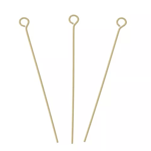 Clous tête ronde 21x0.35 mm - Gold filled (or laminé)  x10