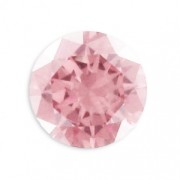 Cabochons en Oxyde de Zirconium ronds 4 mm - Light Rose x10|raw }}