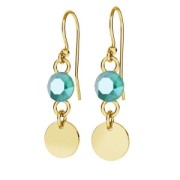 Sequin rond 9 mm - médaille à graver en Argent 925 Rhodié Noir x1