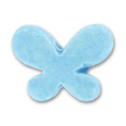 Papillon en céramique 16x22 mm Aquamarine mat x1|raw }}