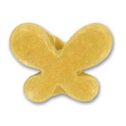 Papillon en céramique 16x22 mm Ocre mat x1|raw }}