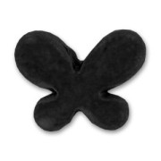 Papillon en céramique 16x22 mm Noir mat x1|raw }}