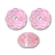 Ronde aplatie PureCrystal 5040 6 mm Light Rose x1|raw }}