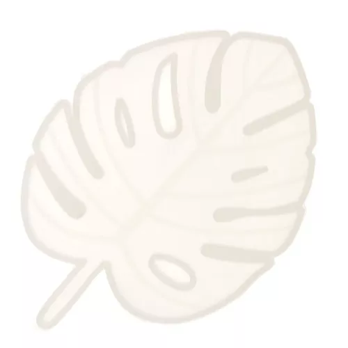 Moule silicone pour réaliser une feuille de Philodendron en résine 12x8 cm x1