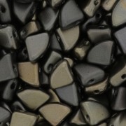 Perles en verre PieDuo Bead 6x8 mm - Crystal Grey Rainbow x30|raw }}