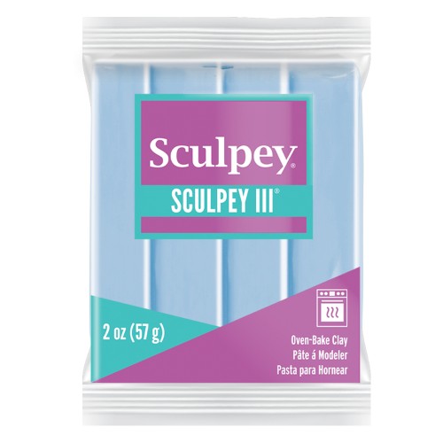 Pâte Sculpey III 57 gr Blue Ciel  (n°1144)