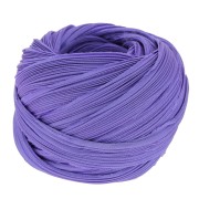 Ruban twill de soie Shibori - Violet Solid x10cm