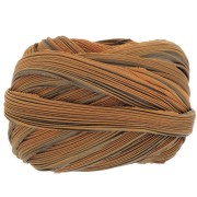 Ruban twill de soie Shibori - Copperplate x10cm|raw }}