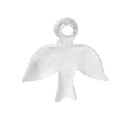 Breloque oiseau 8 mm - Argent 925 x1