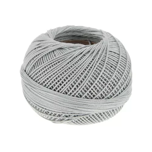 Fil de coton Lizbeth taille 10 Costal Gray n°9603 x111m