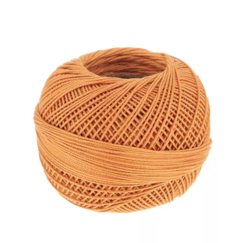 Fil de coton Lizbeth taille 10 Golden Honey n°9602  x111m
