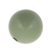 Perles en résine opaque 4 mm - Vert de gris x15|raw }}