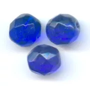 Facettes 8 mm Cobalt x20