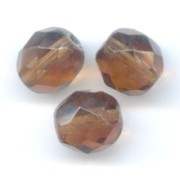 Facettes 8 mm Light Smoked Topaz x20|raw }}