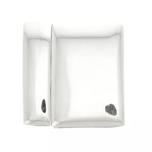 Fermoir aimanté pour lacet plat 10 mm - en Argent 925 x1