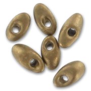 Long Magatama Miyuki 4x7 mm LMA-2006- Mat Met Dark Bronze x 10g|raw }}