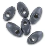 Long Magatama Miyuki 4x7 mm LMA-2001 - Mat Gunmetal x 10g
