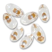 Long Magatama Miyuki 4x7 mm LMA-1522 - Crystal Spkl Honey Beige x 10g|raw }}