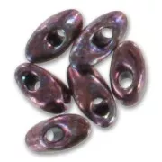 Long Magatama Miyuki 4x7 mm LMA-460 - Dark Raspberry Metallic x10g