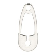 Breloque épingle à nourrice 16x6.5 mm en Argent 925 x1|raw }}