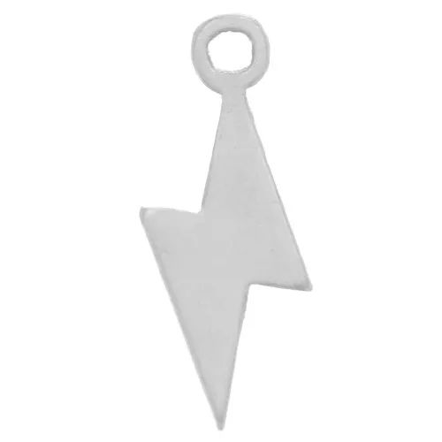Mini breloque éclair 9.5x3.5 mm - Argent 925 x1