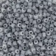 Miyuki Delica 11/0 DB1589 - Mat Opaque Ghost Gray x8g