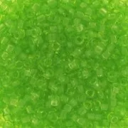 Miyuki Delica 11/0 DB1106 - Transparent Lime x8g