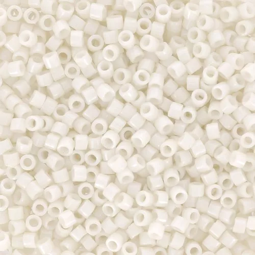 Miyuki Delica 11/0 DB0211 - Opaque Limestone Luster x8g